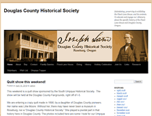 Tablet Screenshot of douglascountyhistoricalsociety.org